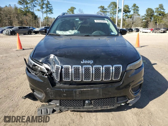 2021 Jeep Cherokee Latitude with VIN 1C4PJLCBXMD163988, listed as a Copart auction lot 47434305 with 36,888 mi miles and Salvage Title. Bid and sale history available at carsss.com. Image 5.