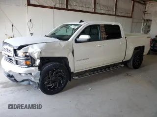 2015 Chevrolet Silverado 1500 LT with VIN 3GCUKREC6FG464613, listed as a Copart auction lot 51180085 with 93,304 mi miles and Salvage Title. Bid and sale history available at DreamBid. Image 1.