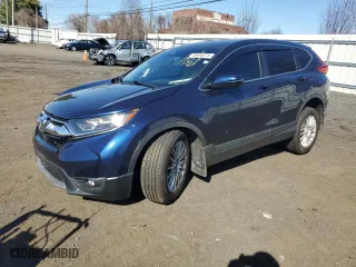 2018 Honda CR-V EX with VIN 7FARW2H50JE041009, listed as a Copart auction lot 49894075 with 44,180 mi miles and Salvage Title. Bid and sale history available at carsss.com. Image 1.