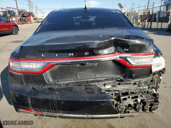 2019 Lincoln Continental Standard with VIN 1LN6L9PK0K5606588, listed as a Copart auction lot 78857254 with 48,797 mi miles and Salvage Title. Bid and sale history available at carsss.com. Image 6.