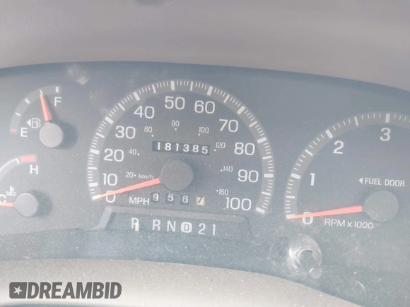 1997 Ford F-150 with VIN 1FTDF1762VNC69885, listed as a IAAI auction lot 41845528 with 181,385 mi miles and . Bid and sale history available at DreamBid. Image 7.