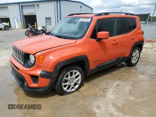 2019 Jeep Renegade Latitude z VIN ZACNJABB7KPK05364, wystawiony jako Copart lot #55398065 z przebiegiem 149 917 mil mil oraz Czysty tytuł • Clean title. Historia ofert i sprzedaży dostępna na DreamBid. Obrazek 1.