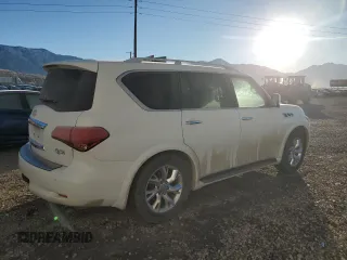 2012 Infiniti QX56 8-passenger with VIN JN8AZ2NCXC9316633, listed as a Copart auction lot 82306714 with 237,352 mi miles and Clean Title. Bid and sale history available at carsss.com. Image 3.