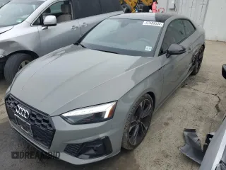 2021 Audi S5 Premium Plus with VIN WAUP4AF56MA020164, listed as a Copart auction lot 57489534 with 26,874 mi miles and Salvage Title. Bid and sale history available at DreamBid. Image 1.