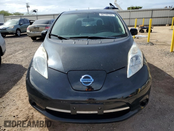 2015 Nissan LEAF S z VIN 1N4AZ0CP2FC326818, wystawiony jako Copart lot #56749725 z przebiegiem 67 572 mil mil oraz Czysty tytuł • Clean title. Historia ofert i sprzedaży dostępna na DreamBid. Obrazek 5.