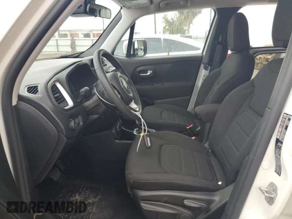 2020 Jeep Renegade Latitude with VIN ZACNJBBB7LPL44224, listed as a Copart auction lot 78076953 with 32,153 mi miles and Salvage title. Bid and sale history available at DreamBid. Image 7.