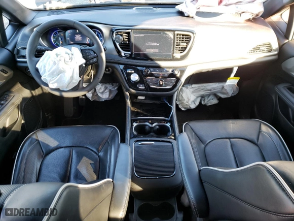 2023 Chrysler Pacifica Hybrid Limited with VIN 2C4RC1S77PR609357, listed as a Copart auction lot 44995975 with 60,627 mi miles and Salvage Title. Bid and sale history available at carsss.com. Image 8.