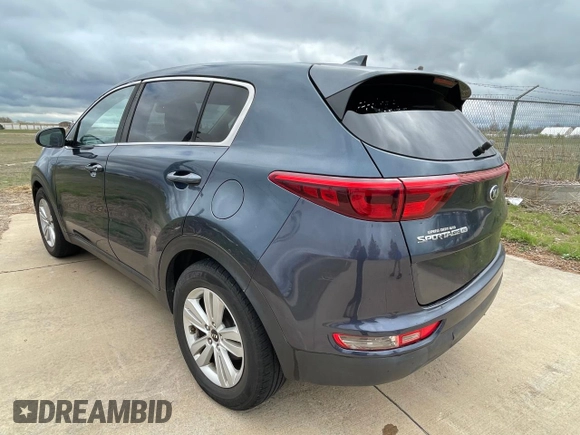 2017 Kia Sportage LX with VIN KNDPM3AC6H7208125, listed as a Copart auction lot 51288795 with 128,641 mi miles and Clean Title. Bid and sale history available at DreamBid. Image 3.