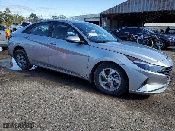2021 Hyundai Elantra SE with VIN 5NPLL4AG6MH050756, listed as a Copart auction lot 87396864 with 81,207 mi miles and Salvage Title. Bid and sale history available at carsss.com. Image 4.