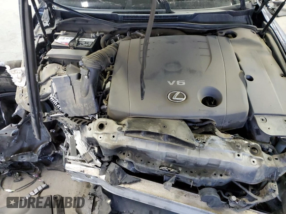 2013 Lexus IS 250 with VIN JTHBF5C20D5186440, listed as a Copart auction lot 48258995 with 142,054 mi miles and Salvage Title. Bid and sale history available at DreamBid. Image 11.
