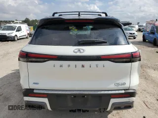 2023 Infiniti QX60 Autograph with VIN 5N1DL1HU4PC368286, listed as a Copart auction lot 44246645 with 32,467 mi miles and Salvage title. Bid and sale history available at DreamBid. Image 6.