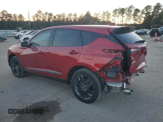 2022 Acura RDX w/A-Spec Package with VIN 5J8TC1H67NL000040, listed as a Copart auction lot 75944694 with 36,884 mi miles and Clean Title. Bid and sale history available at carsss.com. Image 2.
