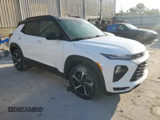 2021 Chevrolet TrailBlazer RS with VIN KL79MTSL9MB076005, listed as a Copart auction lot 68486553 with 58,952 mi miles. Bid and sale history available at carsss.com. Image 4.