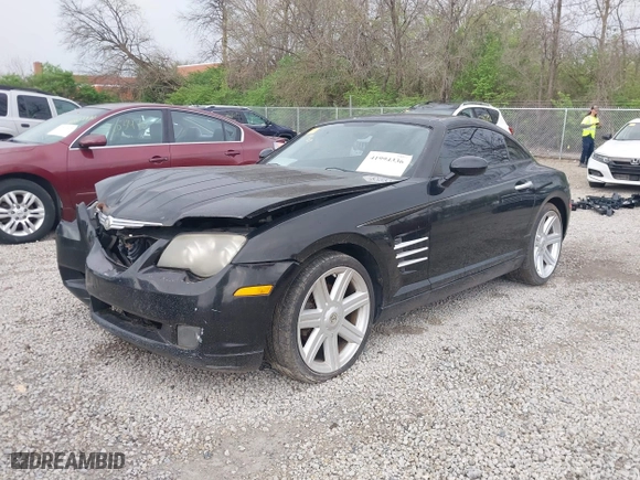 2004 Chrysler Crossfire with VIN 1C3AN69L64X019286, listed as a IAAI auction lot 41994336 with 1 mi miles. Bid and sale history available at carsss.com. Image 2.