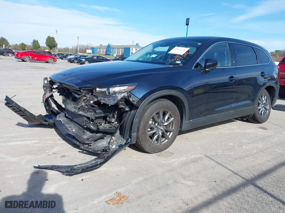 2020 Mazda CX-9 Touring with VIN JM3TCACY3L0417958, listed as a IAAI auction lot 40813502 with 42,228 mi miles. Bid and sale history available at carsss.com. Image 17.