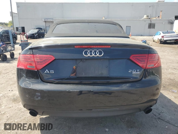 2015 Audi A5 Premium with VIN WAUCFAFH2FN002646, listed as a Copart auction lot 53908965 with 144,929 mi miles and Salvage title. Bid and sale history available at DreamBid. Image 6.