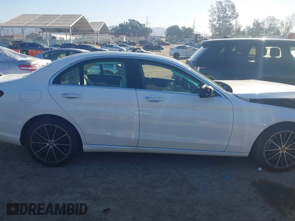 2020 Mercedes-Benz C 300 with VIN W1KWF8DB7LR594871, listed as a IAAI auction lot 41761027 with 28,732 mi miles and . Bid and sale history available at carsss.com. Image 13.