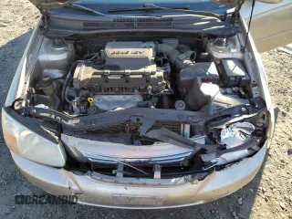 2007 Kia Spectra EX with VIN KNAFE121675381869, listed as a Copart auction lot 75306354 with 171,044 mi miles and Salvage Title. Bid and sale history available at carsss.com. Image 12.
