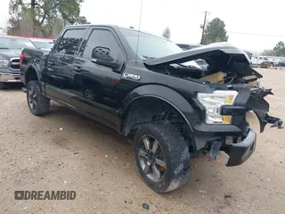 2017 Ford F-150 XL with VIN 1FTEW1EF6HKC21996, listed as a IAAI auction lot 41612799 with 167,920 mi miles. Bid and sale history available at carsss.com. Image 1.