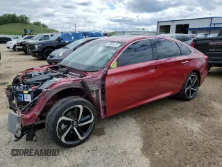 2021 Honda Accord Touring z VIN 1HGCV3F99MA018438, wystawiony jako Copart lot #57495475 z przebiegiem 11 648 mil mil oraz Szkoda całkowita • Salvage title. Historia ofert i sprzedaży dostępna na DreamBid. Obrazek 1.