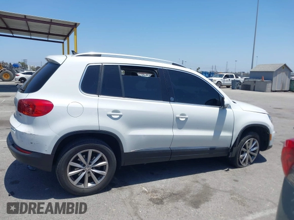 2017 Volkswagen Tiguan Wolfsburg Edition with VIN WVGRV7AX4HW502964, listed as a IAAI auction lot 42538054 with 104,530 mi miles and . Bid and sale history available at DreamBid. Image 13.