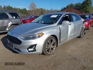 2019 Ford Fusion Titanium with VIN 3FA6P0K97KR269817, listed as a IAAI auction lot 40880869 with 93,025 mi miles. Bid and sale history available at carsss.com. Image 22.