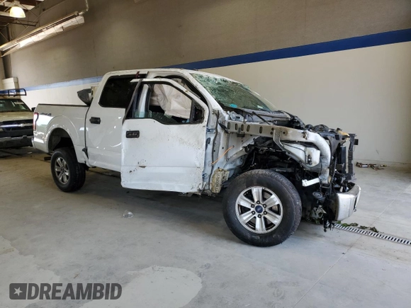 2016 Ford F-150 XLT with VIN 1FTEW1E89GFC59392, listed as a Copart auction lot 57724375 with Not provided miles and Salvage title. Bid and sale history available at DreamBid. Image 4.