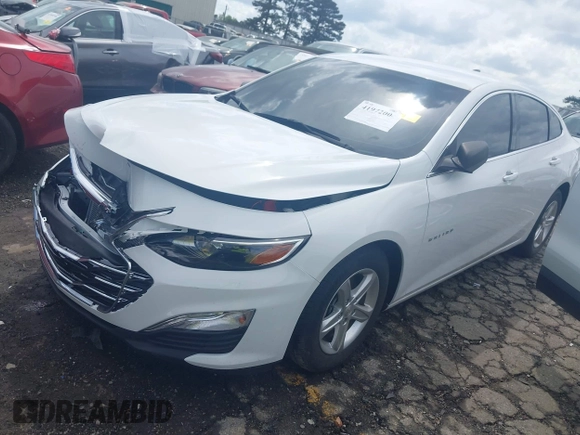 2022 Chevrolet Malibu LS with VIN 1G1ZB5ST4NF190288, listed as a IAAI auction lot 41972004 with 42,235 mi miles and . Bid and sale history available at DreamBid. Image 2.