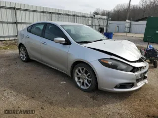 2013 Dodge Dart SXT with VIN 1C3CDFBA2DD333975, listed as a Copart auction lot 49233035 with 267,741 mi miles and Salvage Title. Bid and sale history available at carsss.com. Image 4.