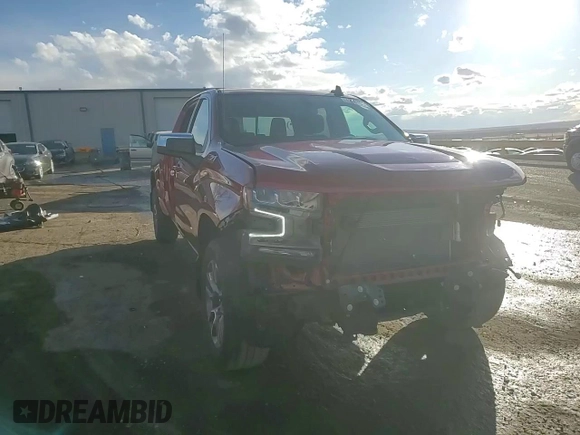 2021 Chevrolet Silverado 1500 LT with VIN 3GCUYDED5MG246654, listed as a Copart auction lot 43061635 with 34,916 mi miles and Salvage Title. Bid and sale history available at DreamBid. Image 15.