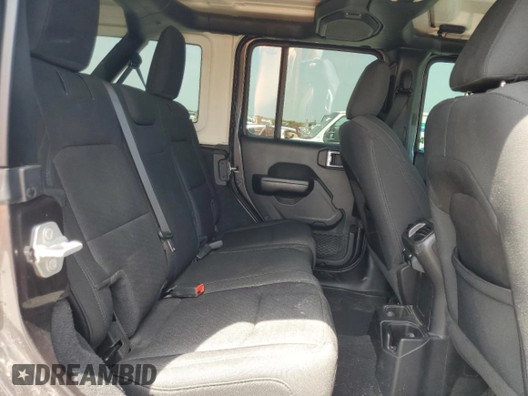 2020 Jeep Wrangler Unlimited Sport S z VIN 1C4HJXDG1LW340016, wystawiony jako Copart lot #56994965 z przebiegiem 38 259 mil mil oraz Szkoda całkowita • Salvage title. Historia ofert i sprzedaży dostępna na DreamBid. Obrazek 11.