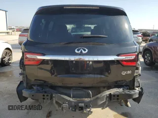 2018 Infiniti QX80 with VIN JN8AZ2NE3J9195104, listed as a Copart auction lot 66780704 with 109,427 mi miles and Clean Title. Bid and sale history available at carsss.com. Image 6.