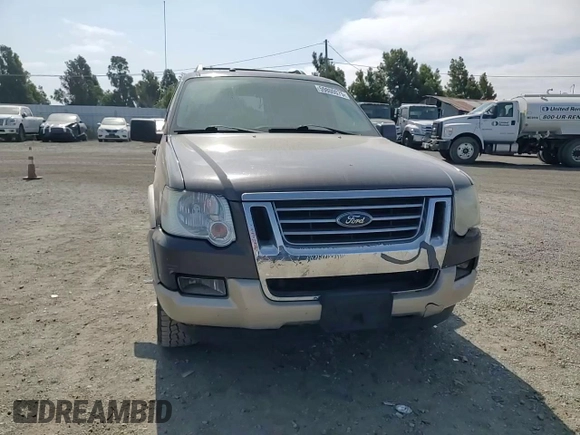 2007 Ford Explorer Eddie Bauer with VIN 1FMEU74807UB09639, listed as a Copart auction lot 59800075 with 195,294 mi miles and Salvage title. Bid and sale history available at DreamBid. Image 14.
