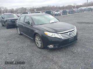 2011 Toyota Avalon with VIN 4T1BK3DB5BU375437, listed as a IAAI auction lot 41715548 with 124,445 mi miles and . Bid and sale history available at carsss.com. Image 1.