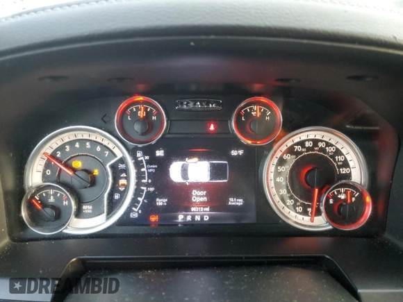 2016 Ram 1500 Sport with VIN 1C6RR7MT5GS381974, listed as a Copart auction lot 81850024 with 96,312 mi miles and Salvage title. Bid and sale history available at DreamBid. Image 9.