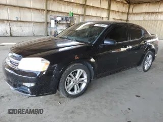 2011 Dodge Avenger Heat with VIN 1B3BD1FG6BN593510, listed as a Copart auction lot 52993185 with 129,121 mi miles and Salvage Title. Bid and sale history available at DreamBid. Image 1.