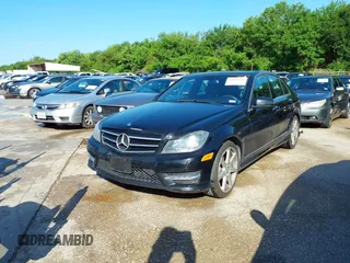 2014 Mercedes-Benz C-Class C 250 Sport with VIN WDDGF4HB1EA958114, listed as a IAAI auction lot 42101249 with 85,100 mi miles. Bid and sale history available at carsss.com. Image 18.