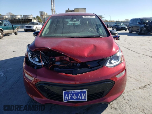 2017 Chevrolet Bolt EV LT with VIN 1G1FW6S01H4157204, listed as a Copart auction lot 67754042 with 72,182 mi miles. Bid and sale history available at carsss.com. Image 5.