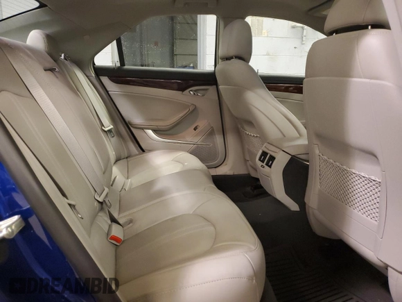 2013 Cadillac CTS Luxury with VIN 1G6DH5E50D0160352, listed as a Copart auction lot 43432565 with 107,237 mi miles and Salvage title. Bid and sale history available at DreamBid. Image 10.