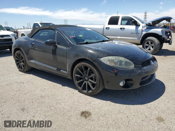 2007 Mitsubishi Eclipse GS with VIN 4A3AL25F17E009949, listed as a Copart auction lot 54116705 with 137,555 mi miles and Salvage Title. Bid and sale history available at DreamBid. Image 4.