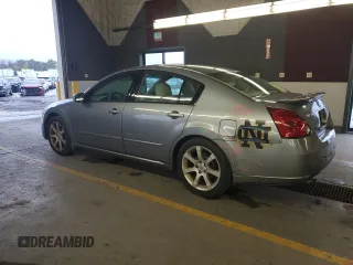 2007 Nissan Maxima 3.5 SE with VIN 1N4BA41E17C836454, listed as a Copart auction lot 78137324 with 166,000 mi miles and Salvage Title. Bid and sale history available at carsss.com. Image 2.