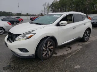 2015 Nissan Murano SL with VIN 5N1AZ2MH7FN285230, listed as a Copart auction lot 49115125 with 108,611 mi miles and Salvage Title. Bid and sale history available at carsss.com. Image 1.