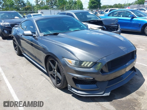 2015 Ford Mustang EcoBoost z VIN 1FA6P8TH5F5351476, wystawiony jako IAAI lot #42157688 z przebiegiem 134 131 mil mil oraz . Historia ofert i sprzedaży dostępna na DreamBid. Obrazek 1.