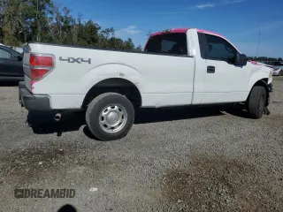 2013 Ford F-150 XL with VIN 1FTMF1EM1DKE35590, listed as a Copart auction lot 48037685 with 212,909 mi miles and Non Repairable. Bid and sale history available at carsss.com. Image 3.