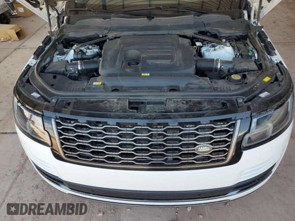 2020 Land Rover Range Rover with VIN SALGR2SU2LA597739, listed as a Copart auction lot 69633754 with 52,808 mi miles and Salvage title. Bid and sale history available at DreamBid. Image 11.
