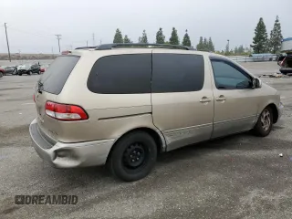 2001 Toyota Sienna LE with VIN 4T3ZF13C01U333507, listed as a Copart auction lot 86604984 with 192,377 mi miles and Salvage Title. Bid and sale history available at carsss.com. Image 3.