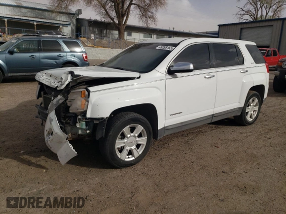 2013 GMC Terrain SLE z VIN 2GKALMEK5D6397882, wystawiony jako Copart lot #49293155 z przebiegiem 110 140 mil mil oraz Szkoda całkowita • Salvage title. Historia ofert i sprzedaży dostępna na DreamBid. Obrazek 1.