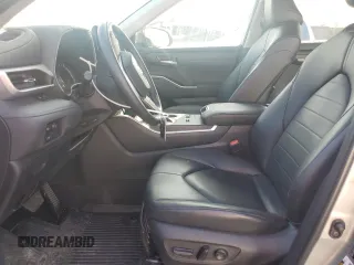 2023 Toyota Highlander L with VIN 5TDKDRAH3PS049805, listed as a Copart auction lot 61053545 with 12,121 mi miles and Salvage title. Bid and sale history available at DreamBid. Image 7.