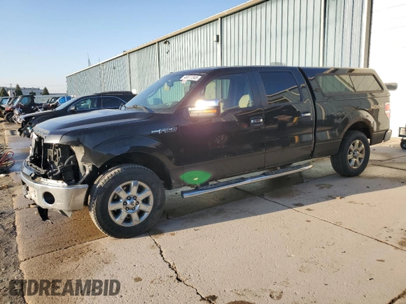 2013 Ford F-150 XL with VIN 1FTFW1EF1DKD72209, listed as a Copart auction lot 48377345 with 244,685 mi miles and Salvage Title. Bid and sale history available at carsss.com. Image 1.