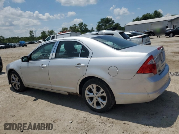 2012 Ford Fusion SE with VIN 3FAHP0HA1CR146333, listed as a Copart auction lot 61265935 with 158,480 mi miles and Salvage title. Bid and sale history available at DreamBid. Image 2.
